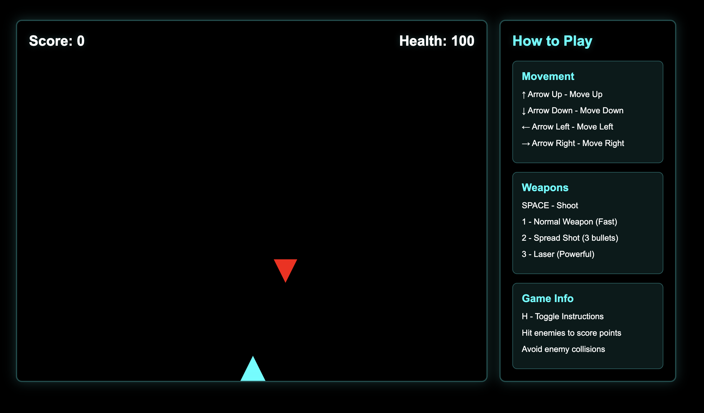 Space Shooter screenshot